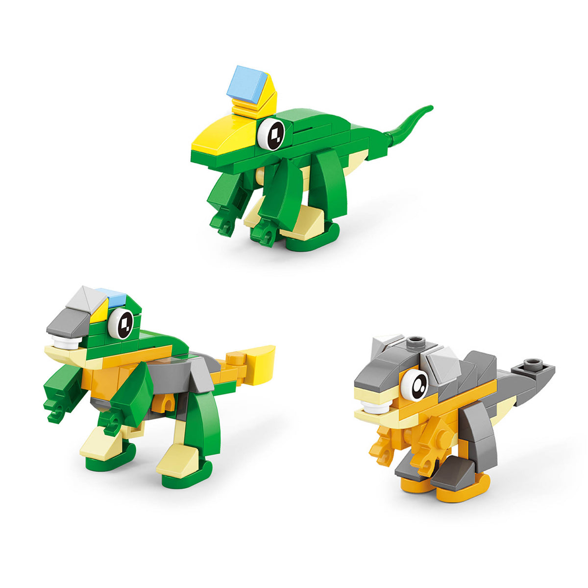 Dinosaur building set 12 models