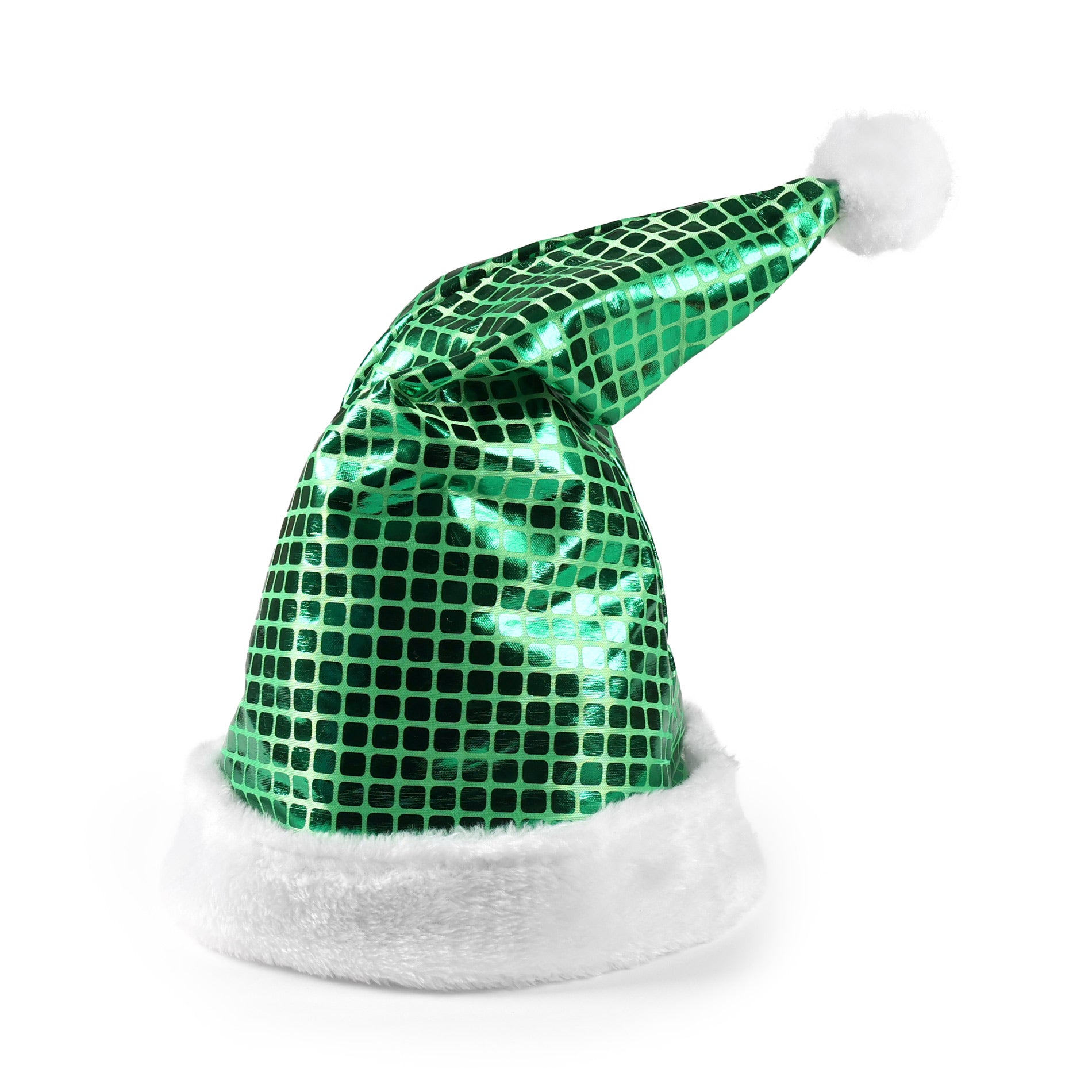 Green Christmas hat 43 cm