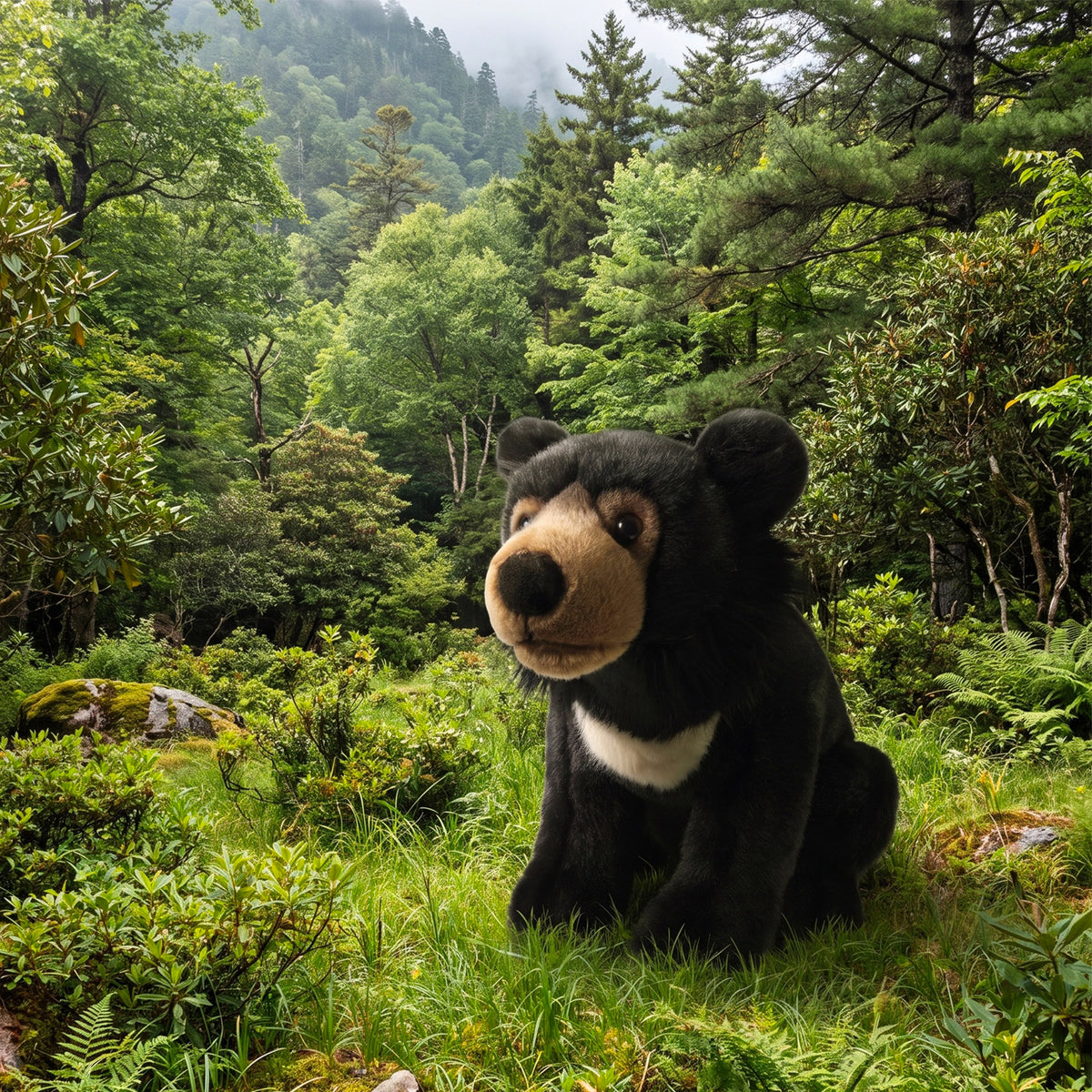 Plush Eared Bear 32 cm