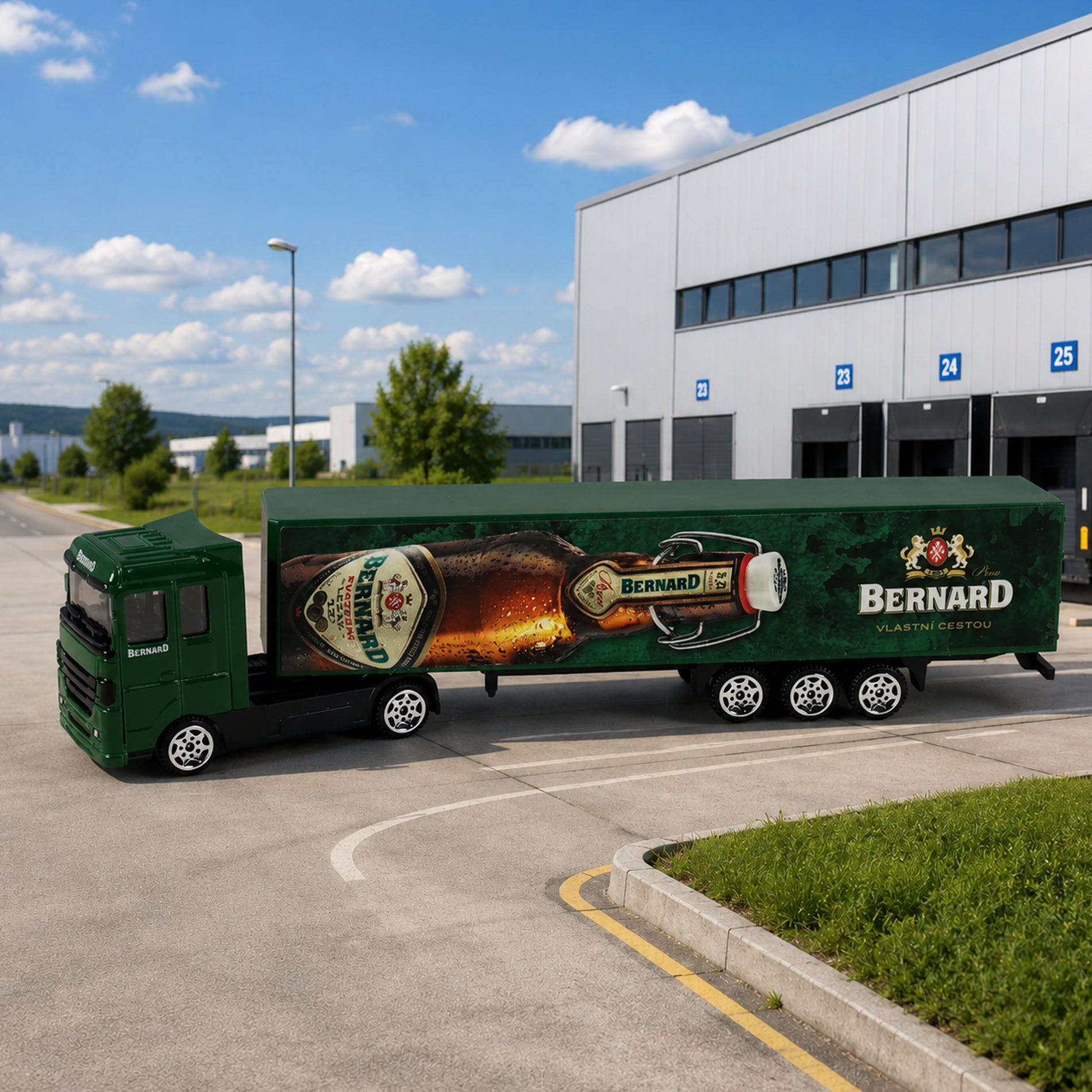 Bernard brewery truck model 20 cm