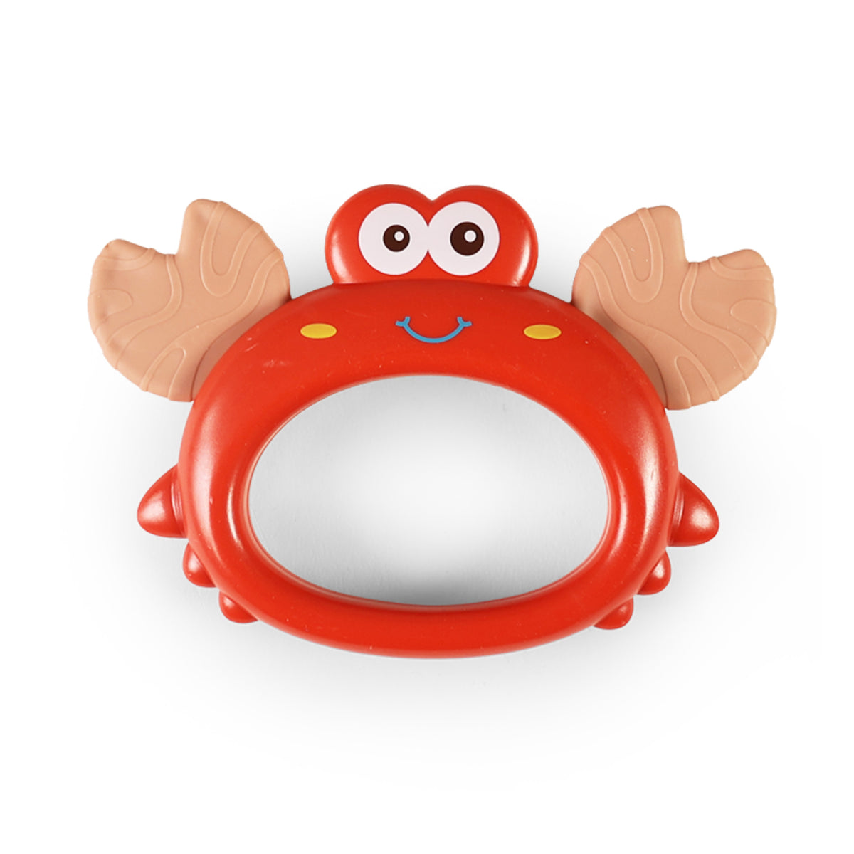 Baby rattle and teether crab
