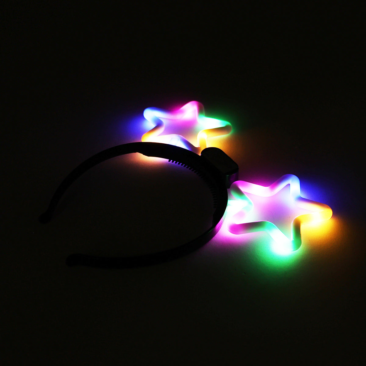 Blinking star headband