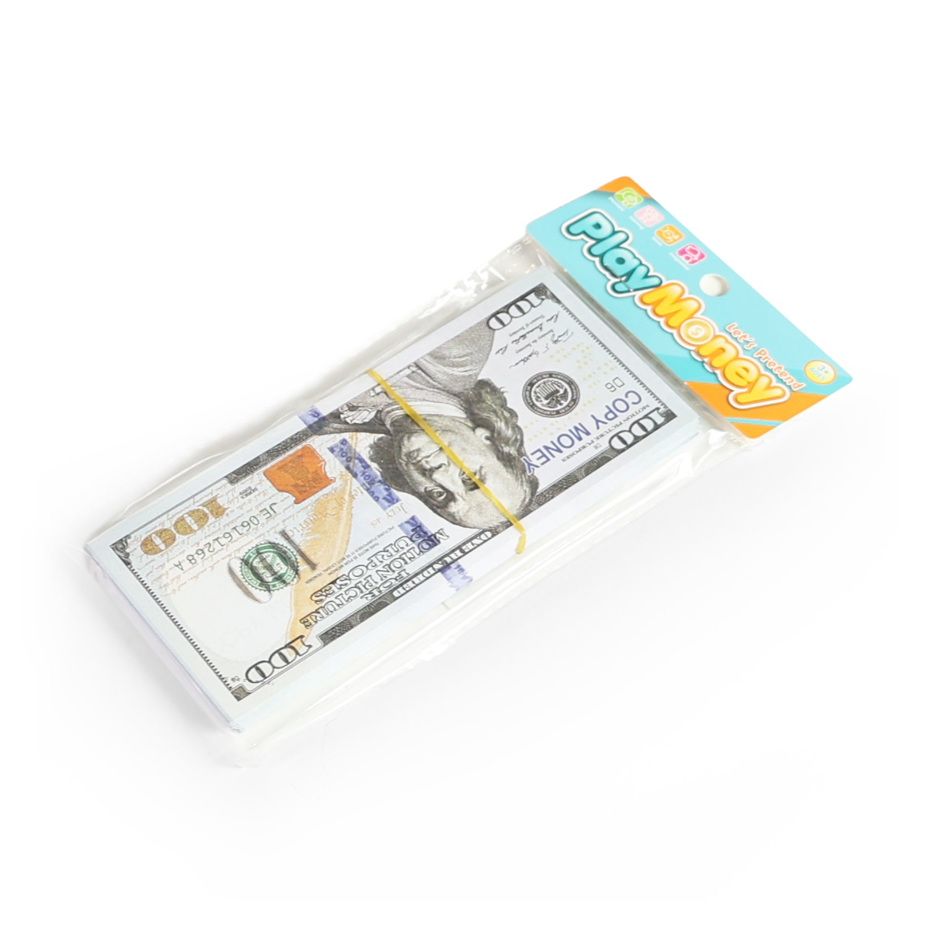Paper play money banknotes