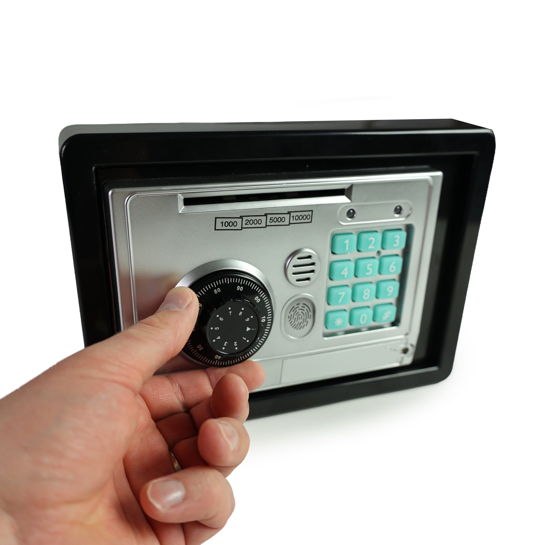 Toy safe money box with fingerprint lock