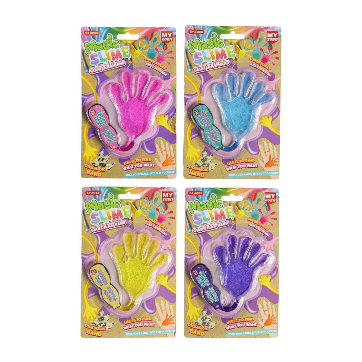 Sticky stretchy hand