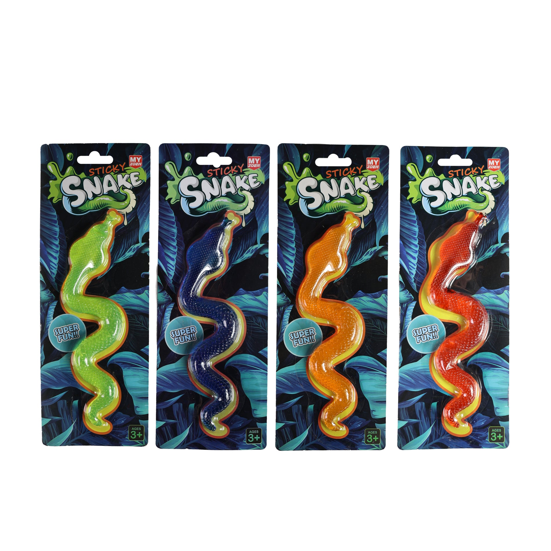 Sticky stretchy snake