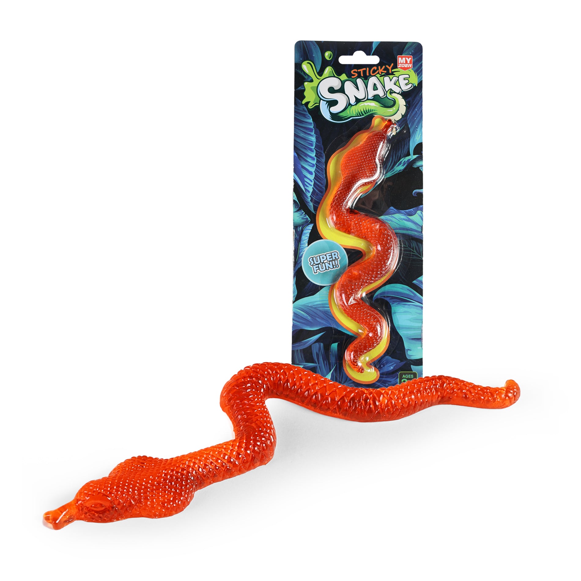 Sticky stretchy snake