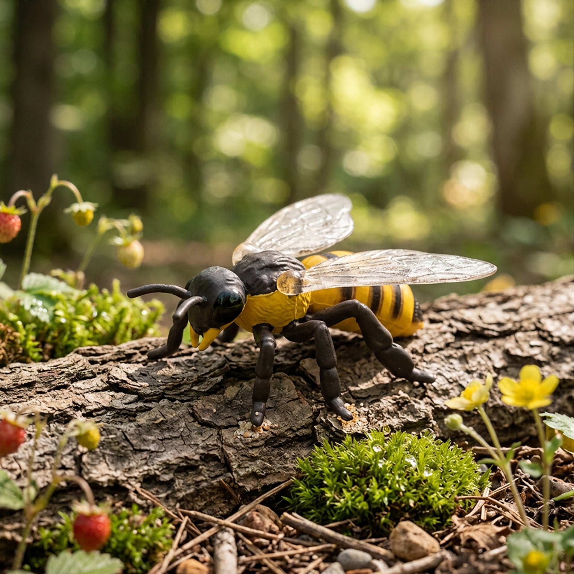Bee figure 7 cm