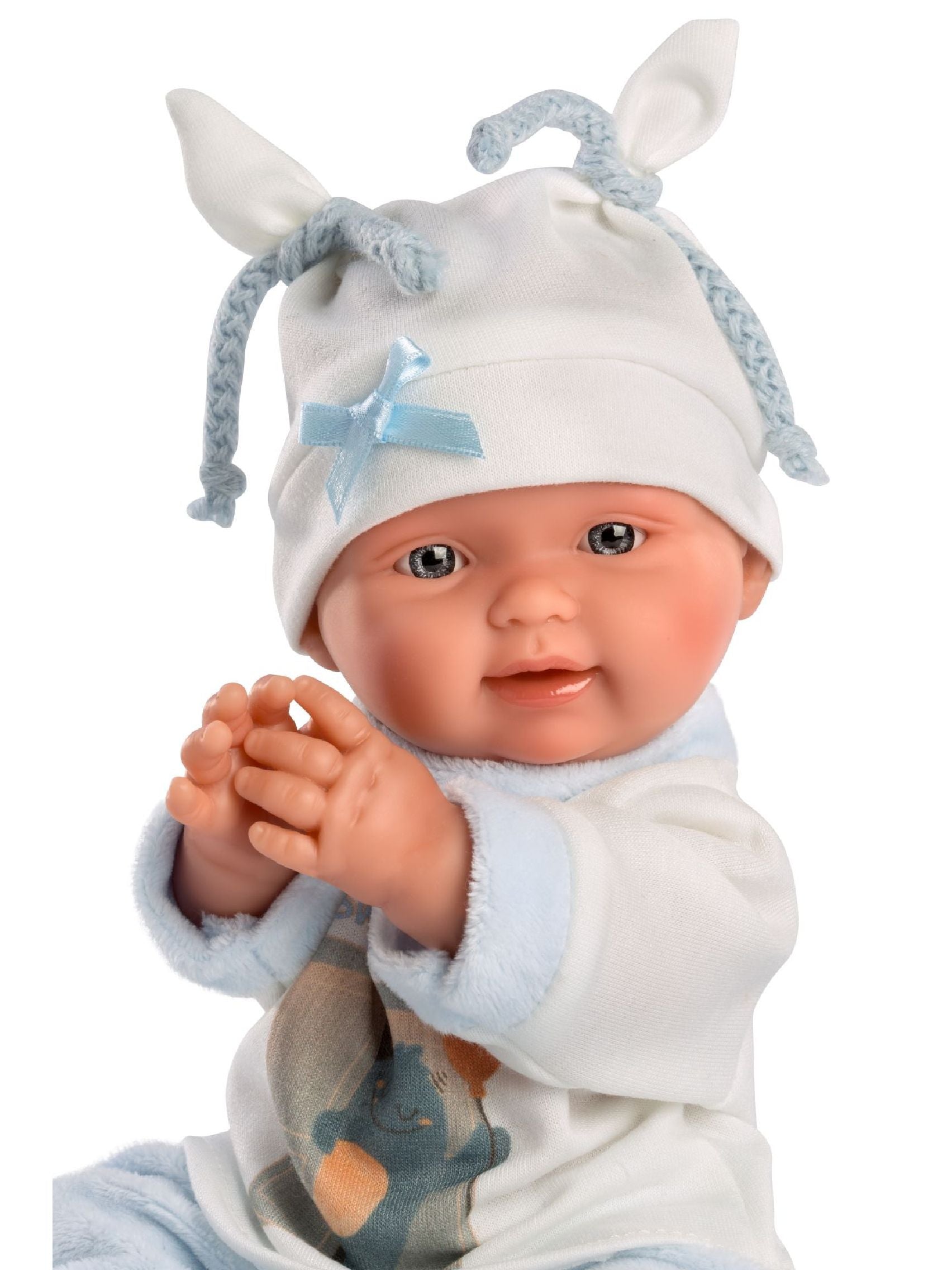 Llorens newborn baby boy doll 26 cm