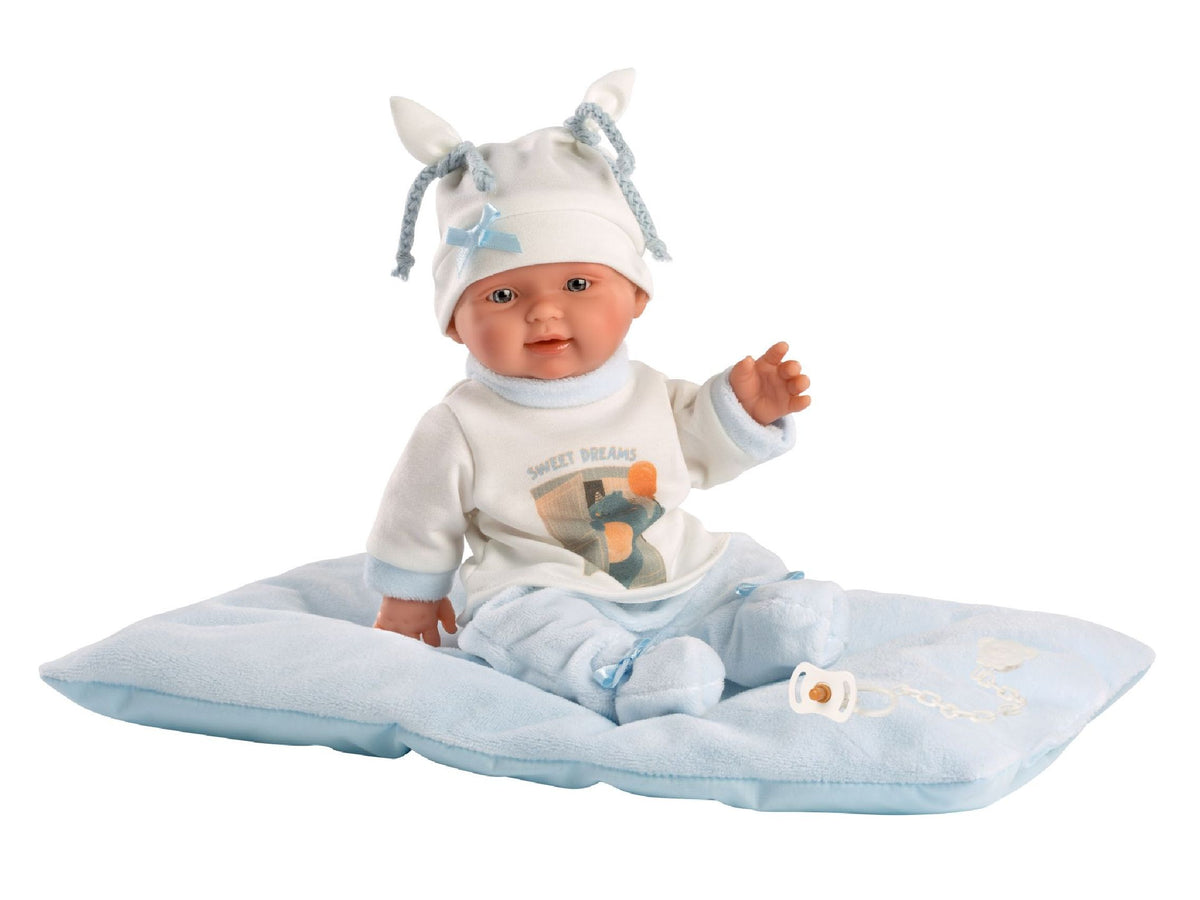 Llorens newborn baby boy doll 26 cm