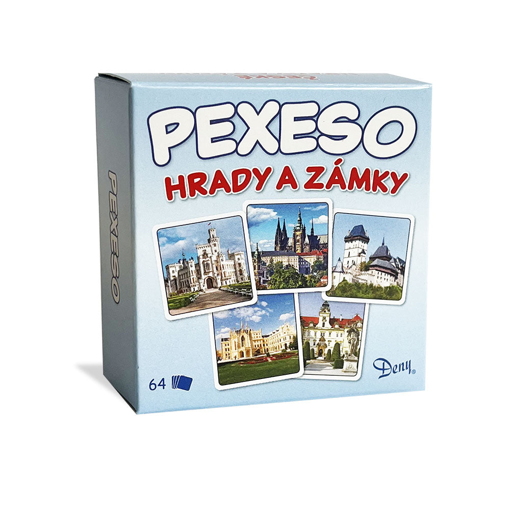 Czech Castles and Chateaux Memory Game / Pexeso