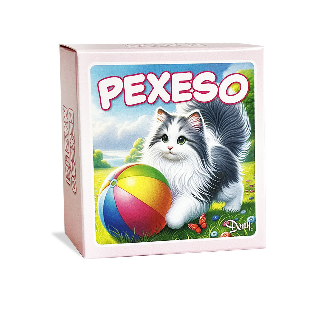 Pets memory game in pink box / Pexeso