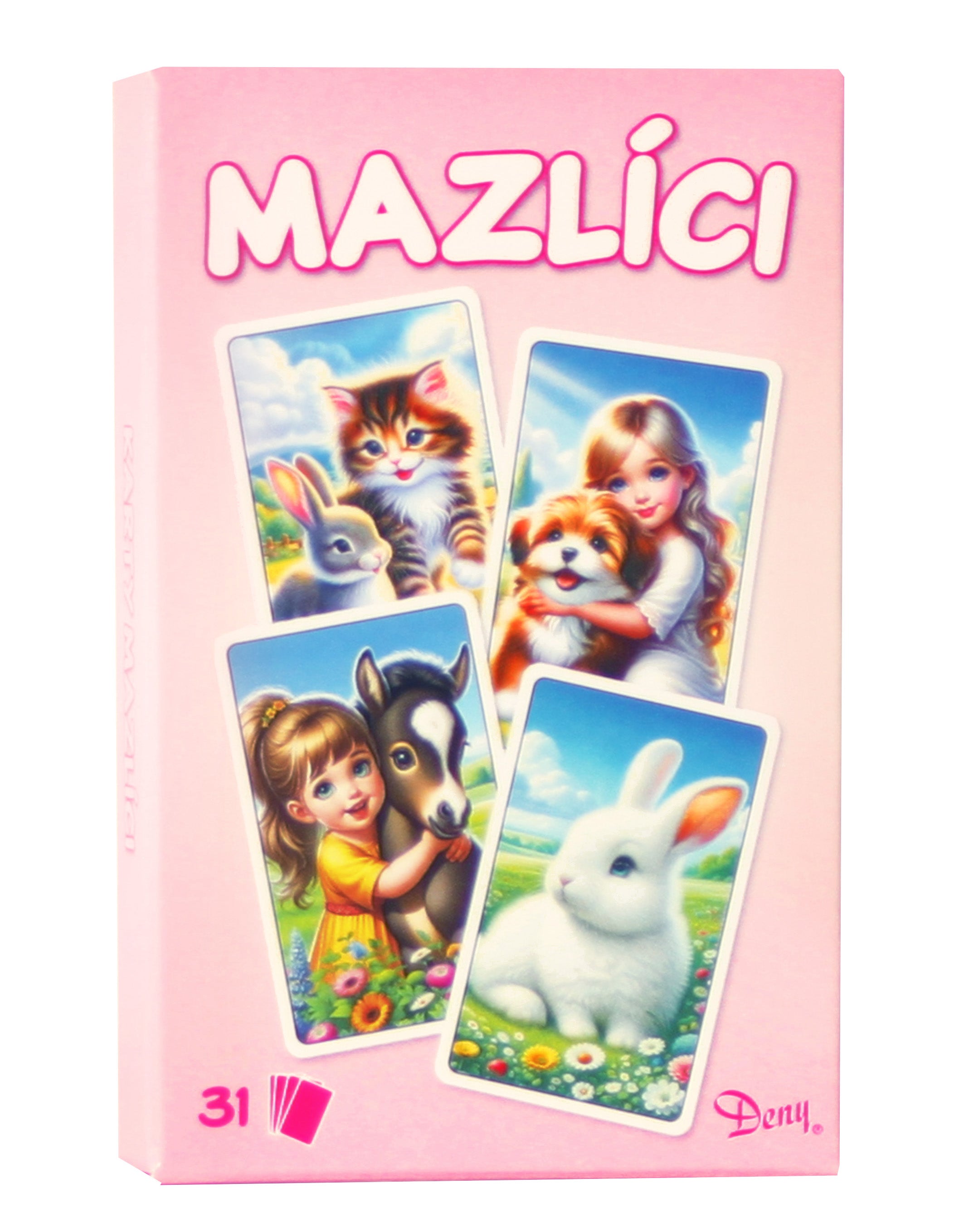 Black Peter, Memory and Duet Card Games 31 Cards