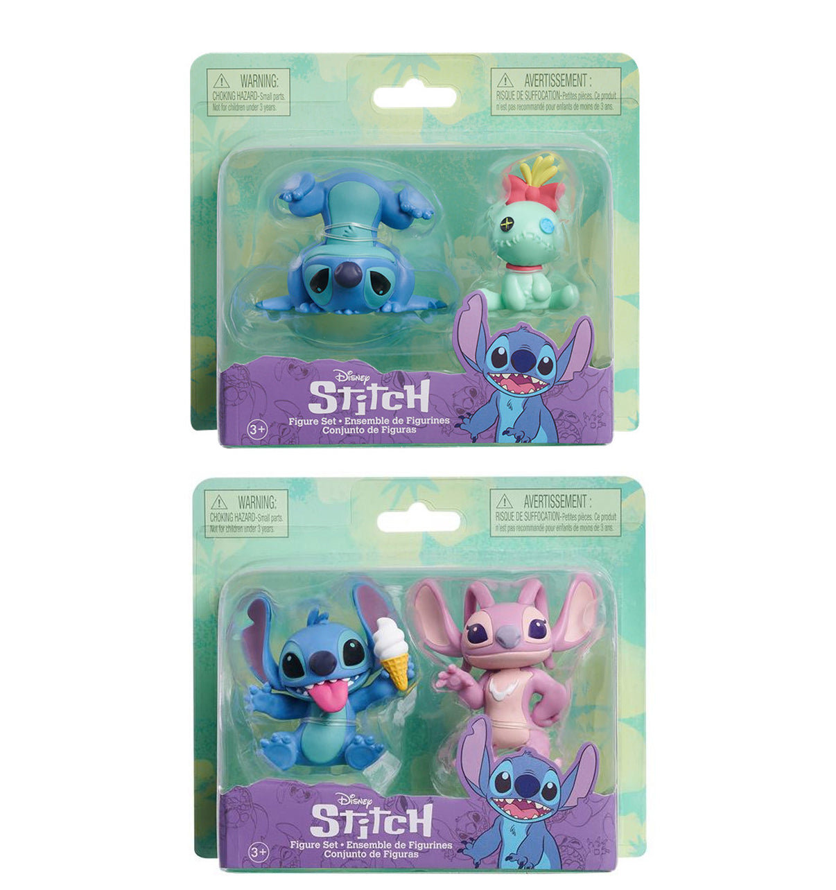 Stitch figure set 2 pcs, 5 cm