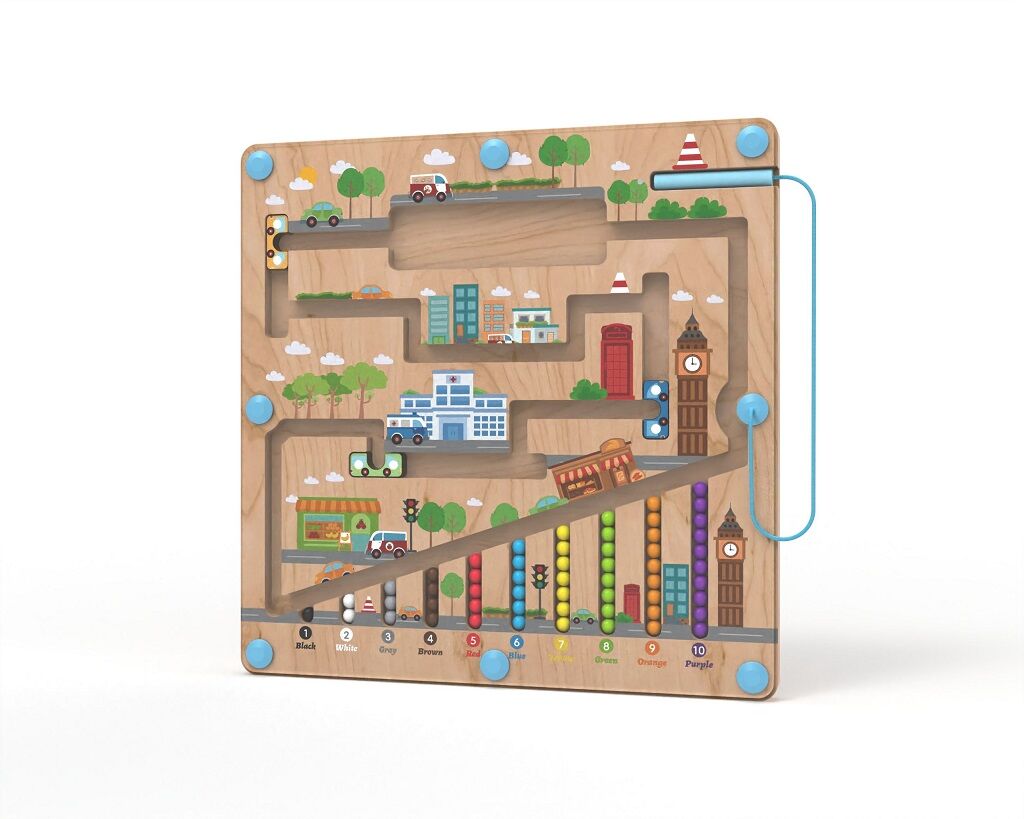 Magnetic City Game Board