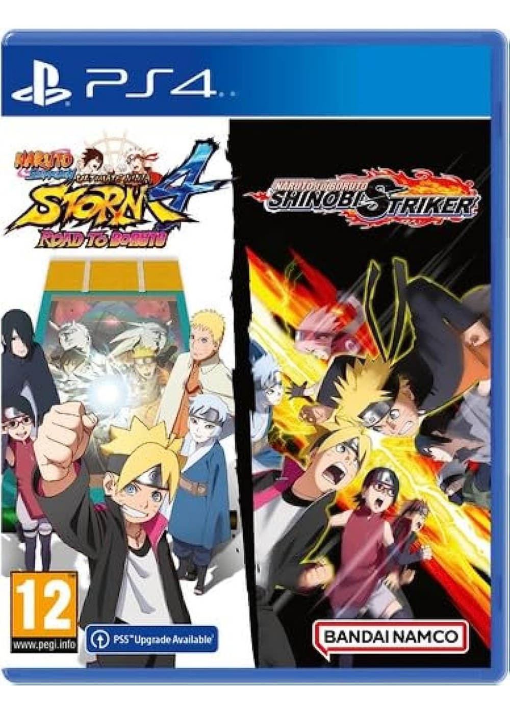 Naruto Shippuden: Ultimate Ninja Storm 4 Road to Boruto + Naruto to Boruto: Shinobi Striker (PS4)