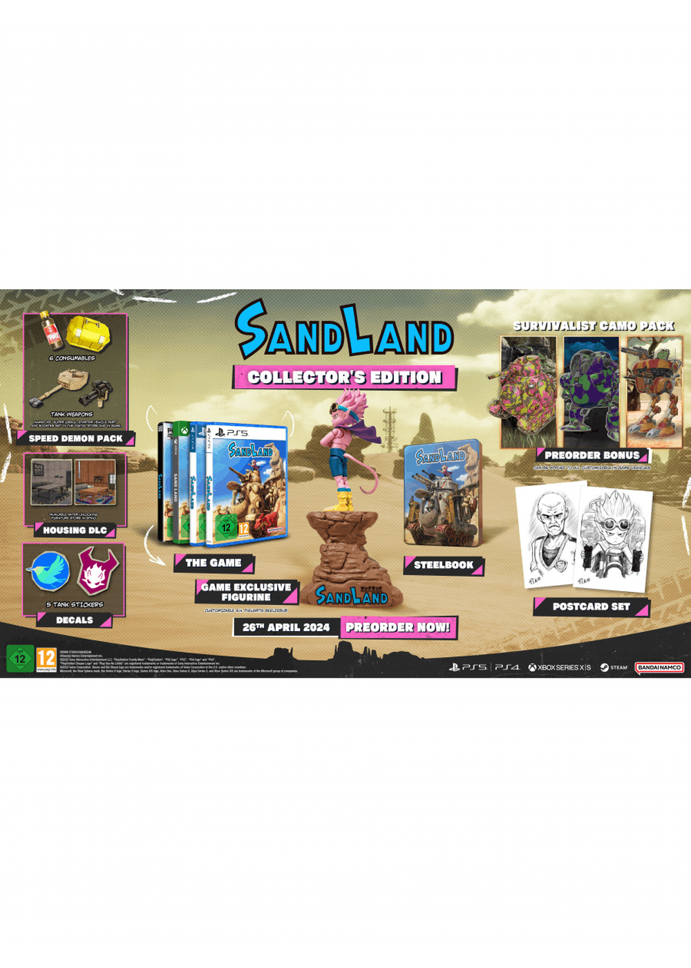 Sand Land – Collector's Edition (PS4)