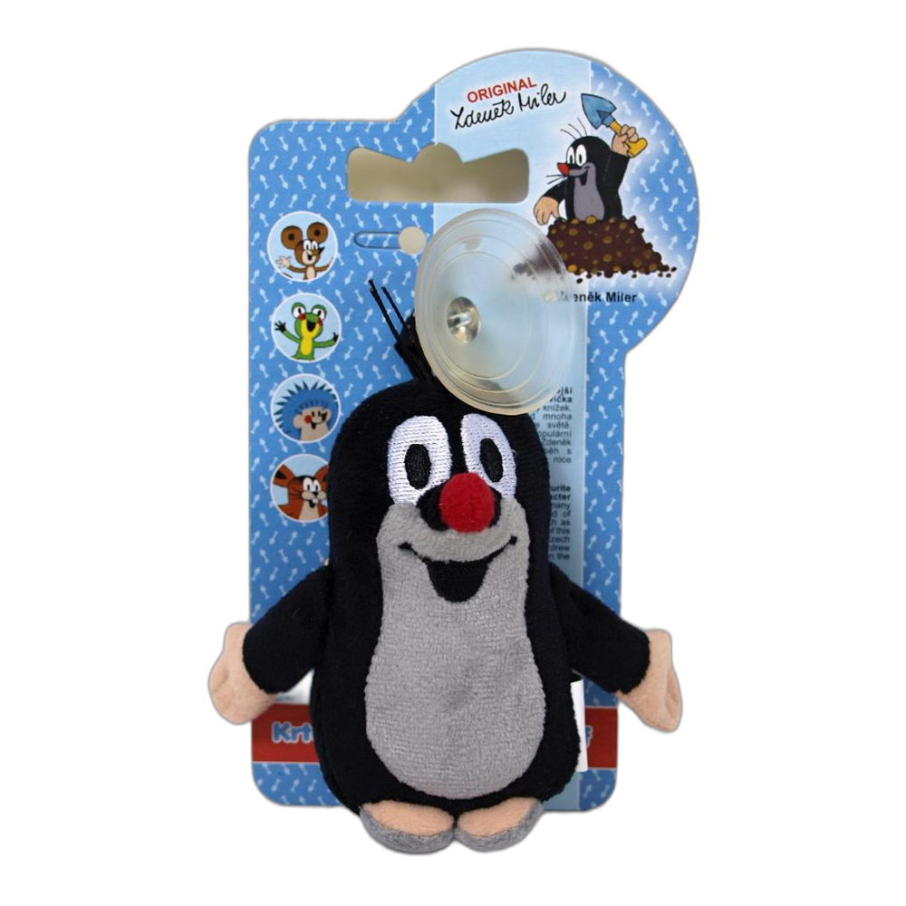Little Mole 10 cm plush toy with suction cup