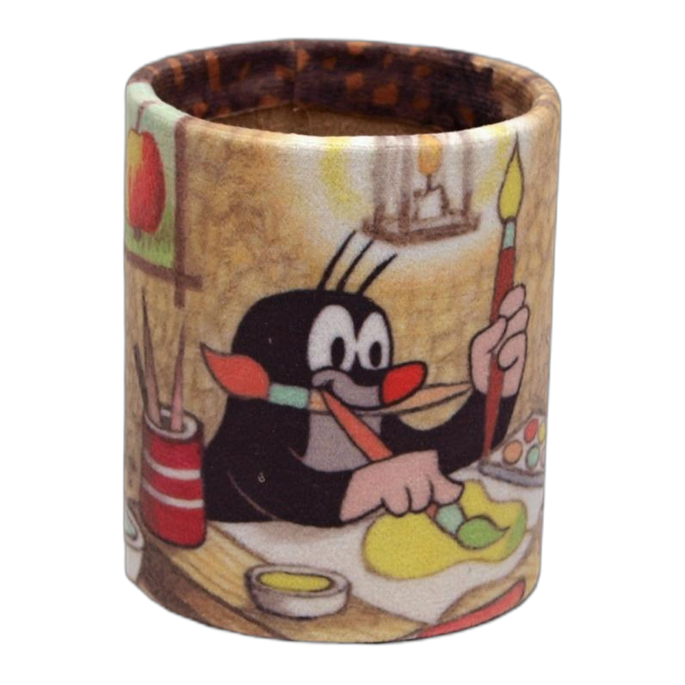 Little Mole pencil holder, painter