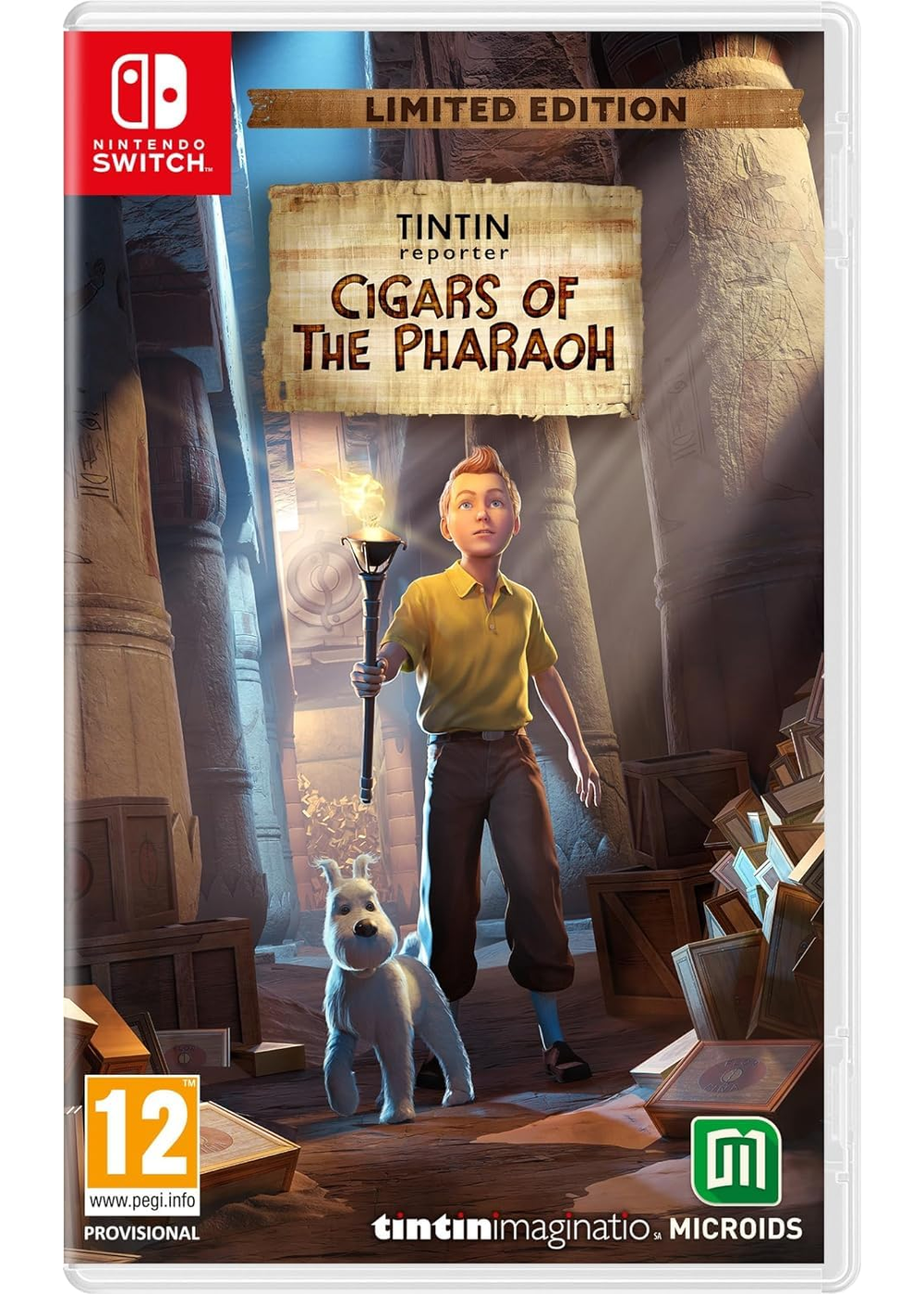 Tintin Reporter: Cigars of the Pharaoh – Limited Edition (Nintendo Switch) – Czech Subtitles