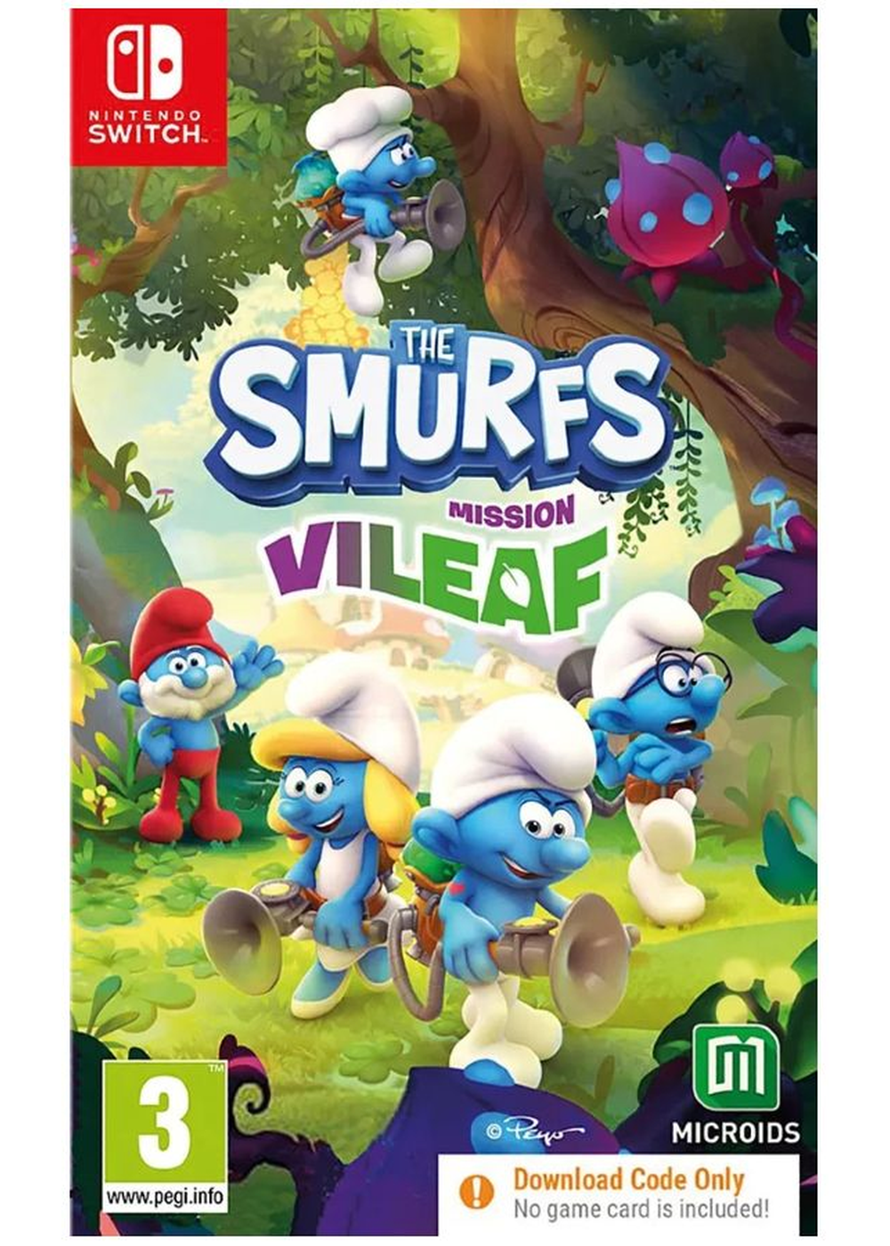 The Smurfs: Mission Vileaf – Smurftastic Edition (Nintendo Switch) – Czech Subtitles