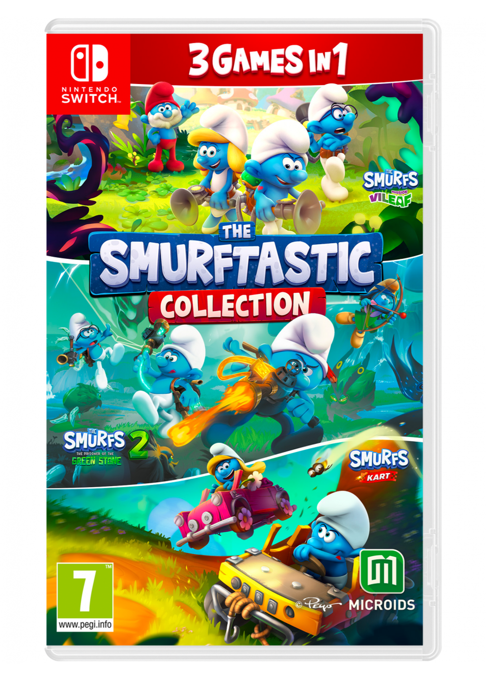 The Smurftastic Collection (Nintendo Switch) – Czech Subtitles