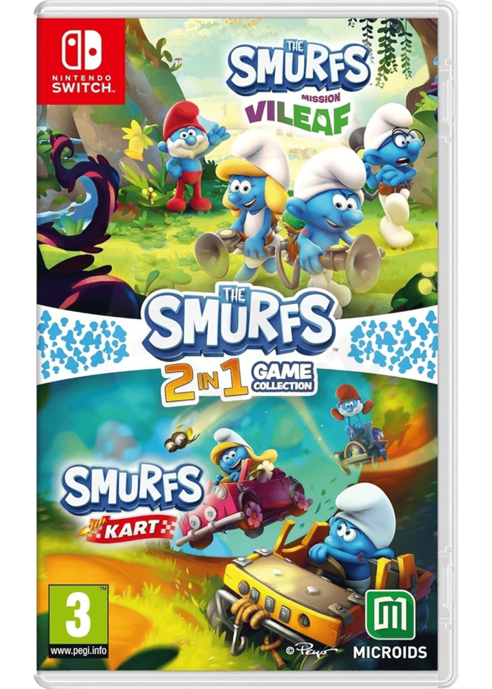 The Smurfs 2-in-1 Game Collection (Nintendo Switch) – Czech Subtitles