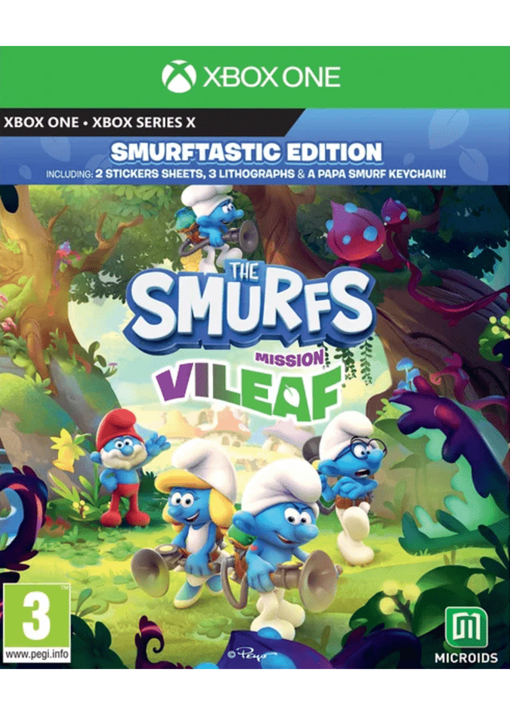 The Smurfs: Mission Vileaf – Smurftastic Edition (Xbox One / Series X) – Czech Subtitles