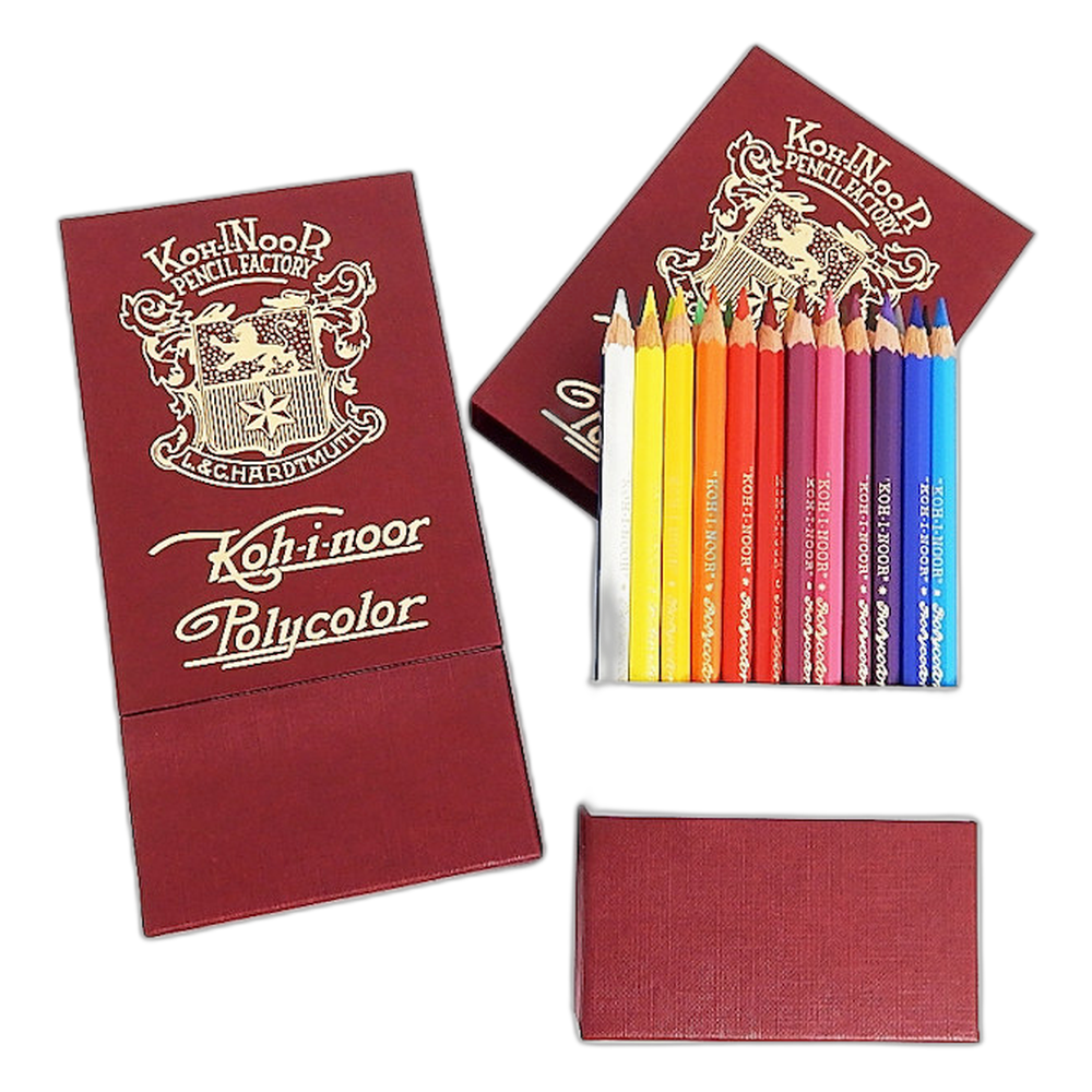 Koh-i-Noor Polycolor Artist Pencils 24 Retro Edition