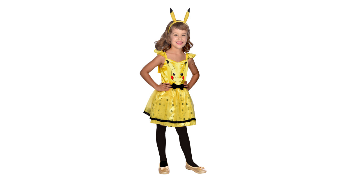Pokémon Kostým Pikachu šaty (10-12 let)