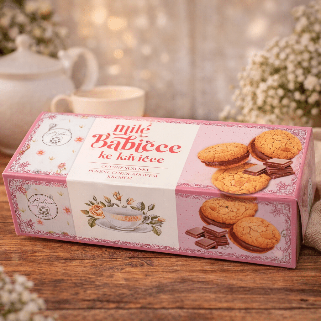 Cookies for Grandma with Chocolate Cream 180 g