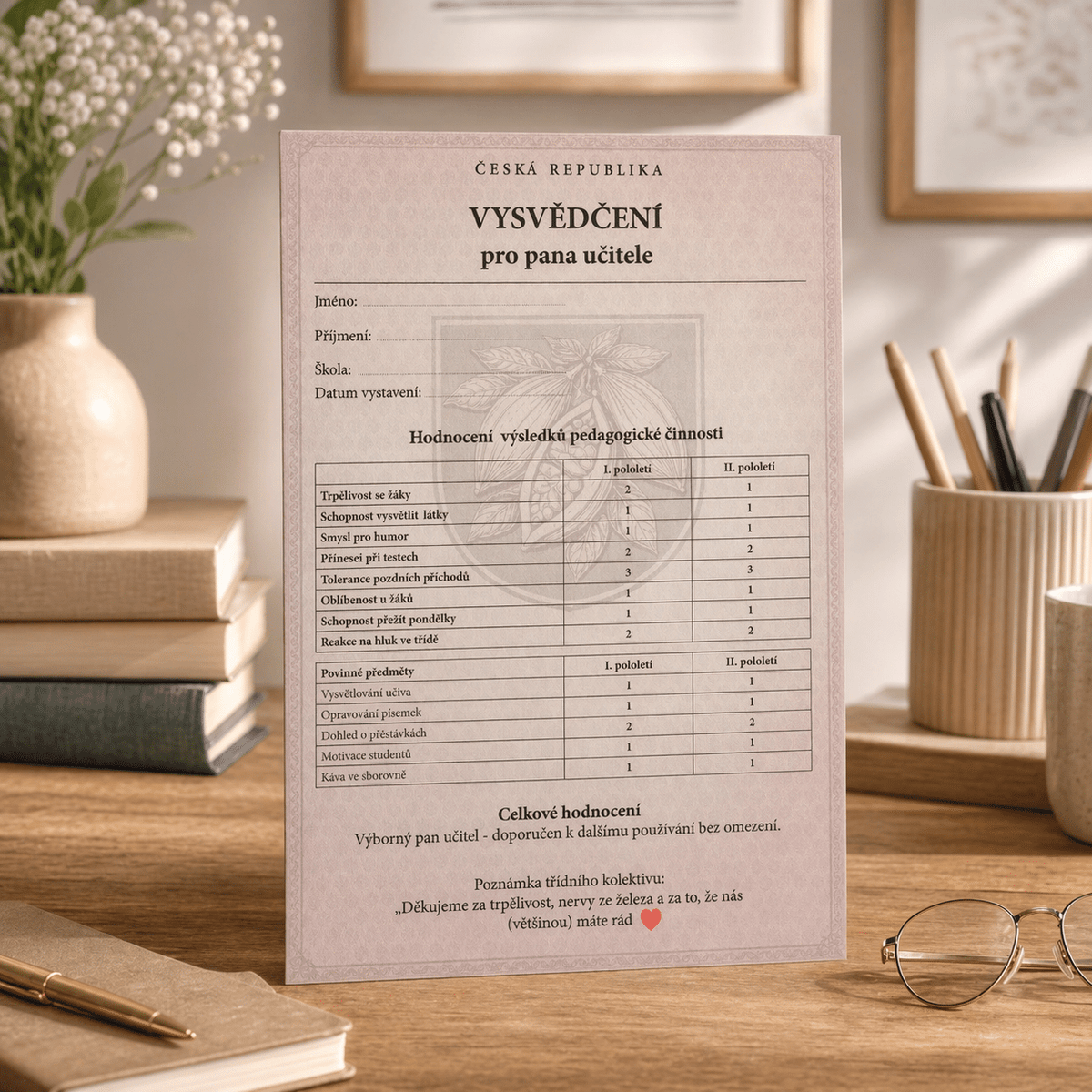 Chocolate Tasting Set 6 x 25 g – Teacher's Report Card