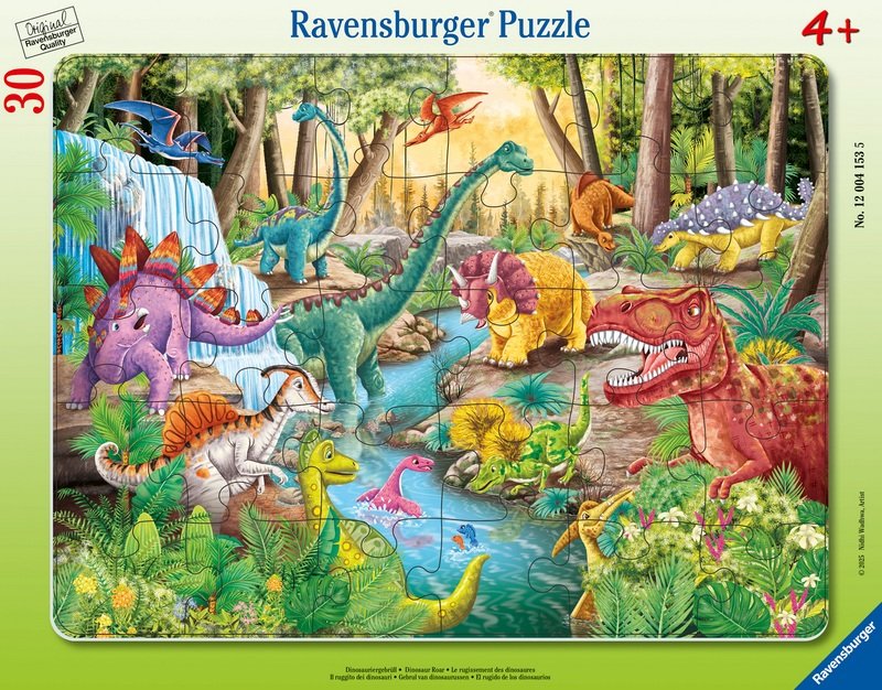 Puzzle Dinosauři 30 dílků