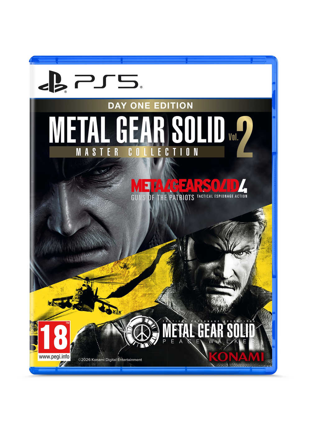 Metal Gear Solid Master Collection Volume 2 – Day One Edition (PS5)
