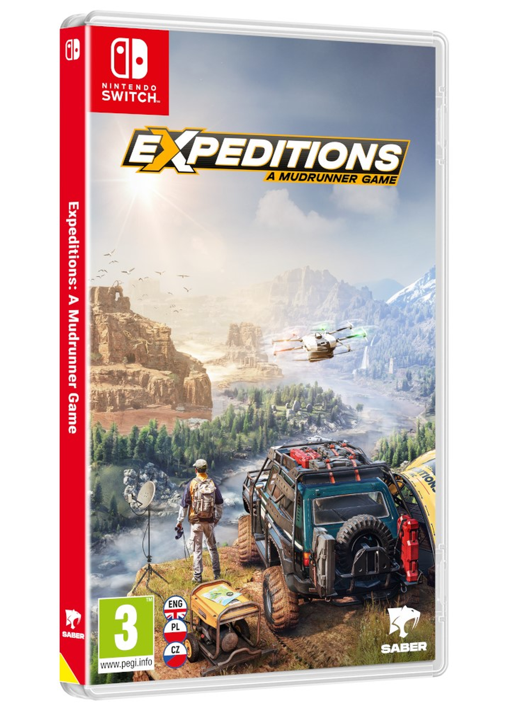 Expeditions: A MudRunner Game (Nintendo Switch) – Czech Subtitles