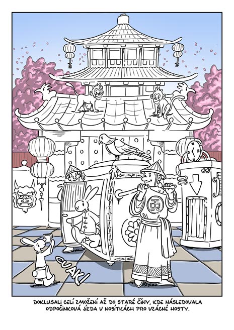 Colouring Book Bob and Bobek and the Time Machine A4 / Bob a Bobek