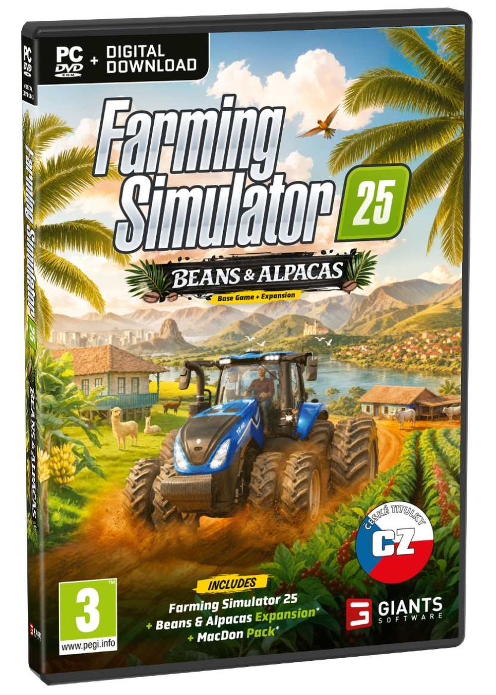 Farming Simulator 25 – Beans & Alpacas Edition (PC) – Czech Subtitles