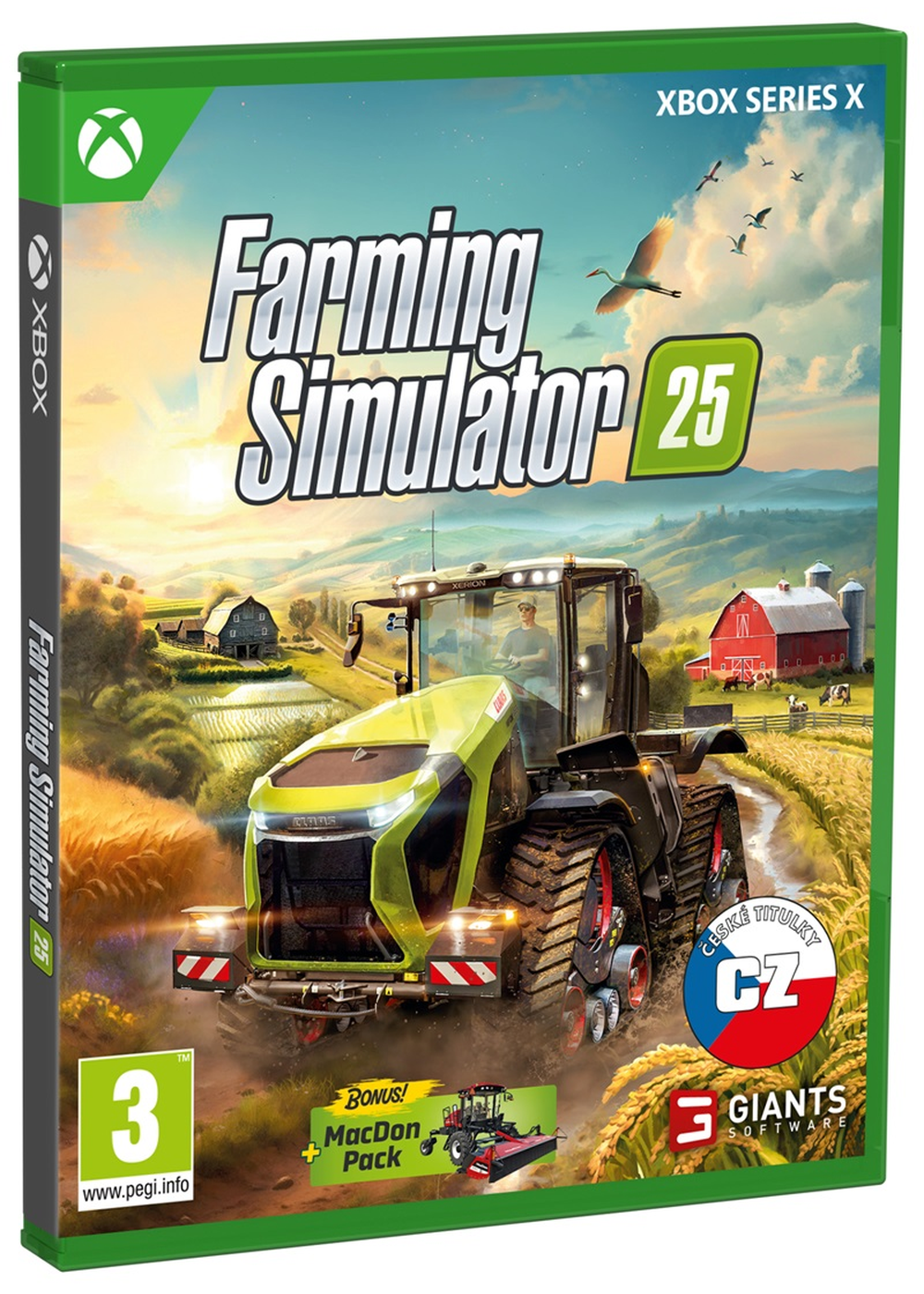 Farming Simulator 25 (Xbox Series X) – Czech Subtitles