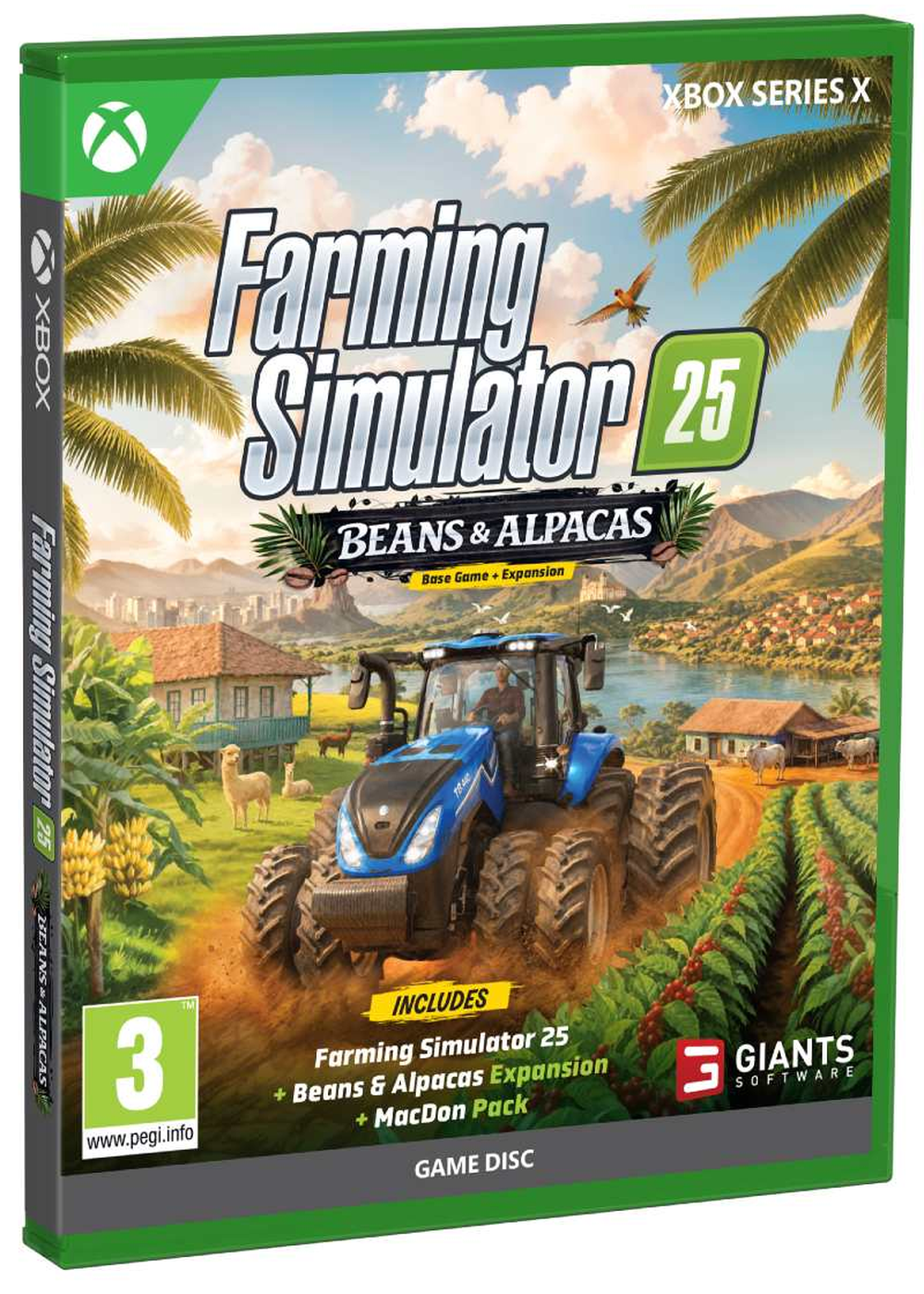 Farming Simulator 25 – Beans & Alpacas Edition (Xbox Series X) – Czech Subtitles