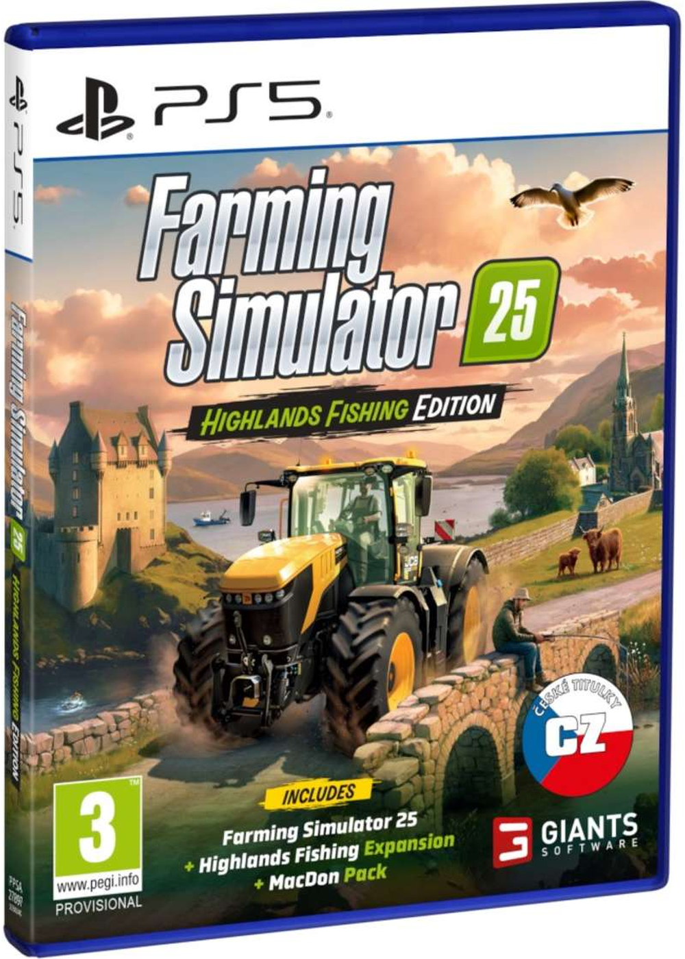 Farming Simulator 25 – Highlands Fishing Edition (PS5) – Czech Subtitles