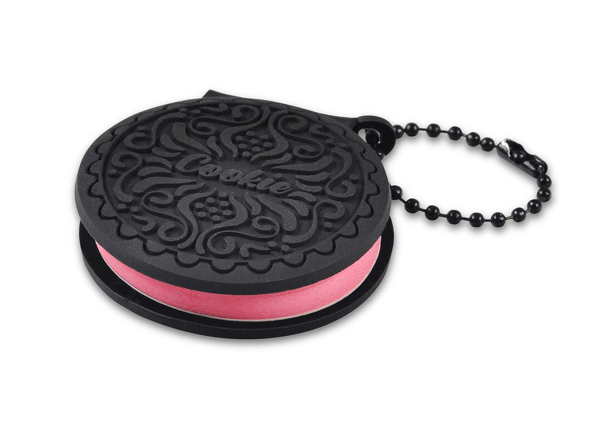 Gifty scented cookie notebook with chain
