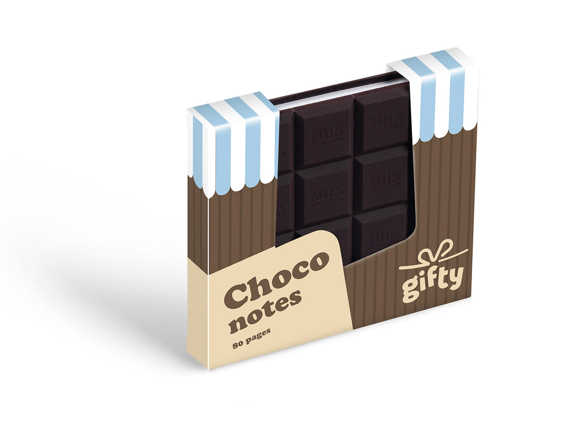 Gifty scented chocolate notebook, large