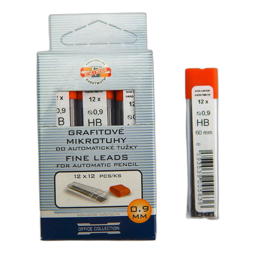 Koh-i-Noor 4172 Polymer Leads 0.9 mm HB