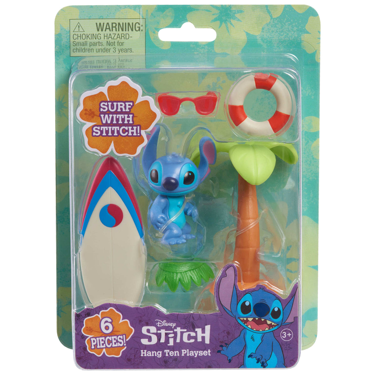 Stitch Hang Ten figure playset 6 pcs