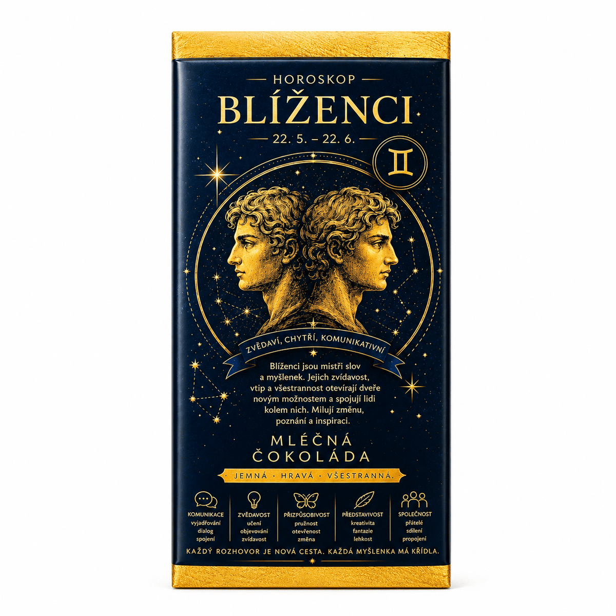 Gift Milk Chocolate 100 g – Gemini