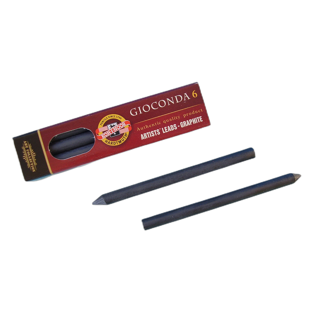 Koh-i-Noor Gioconda Graphite Leads 4864 6B 5.6 x 80 mm