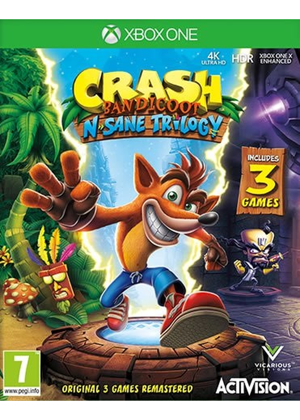Crash Bandicoot N. Sane Trilogy (Xbox One)