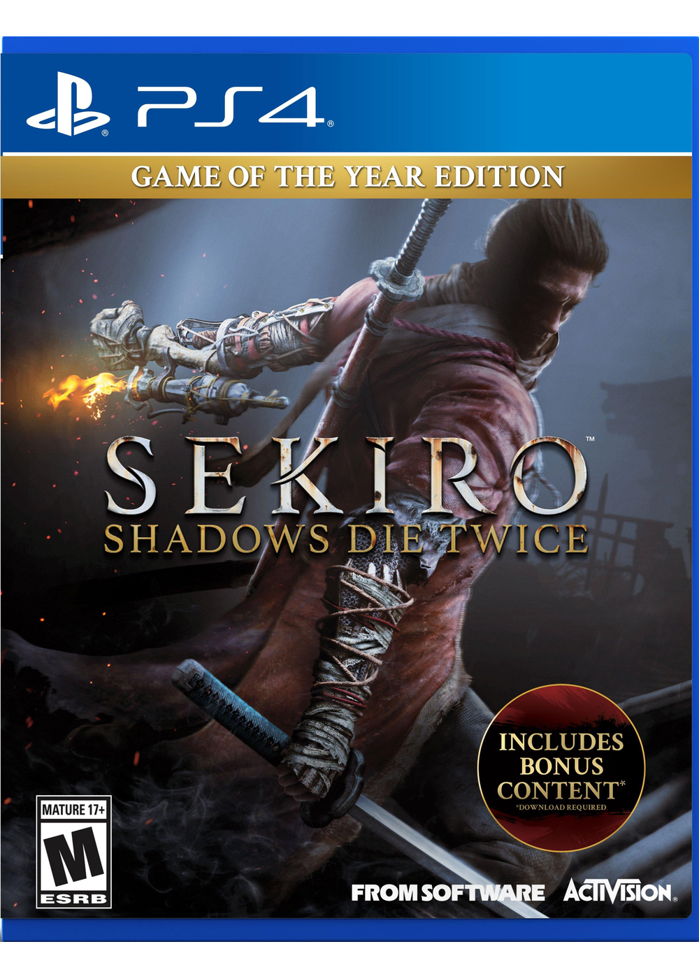 Sekiro: Shadows Die Twice – Game of the Year Edition (PS4)