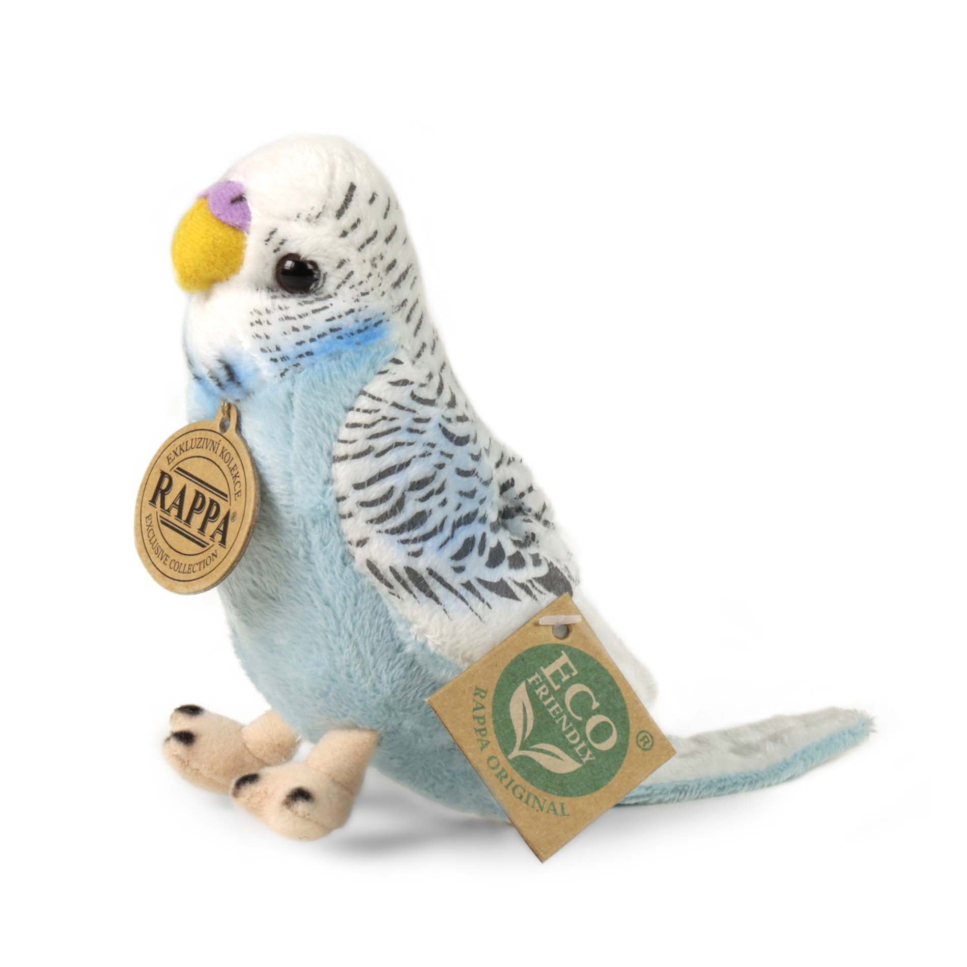 Plush budgerigar 13 cm