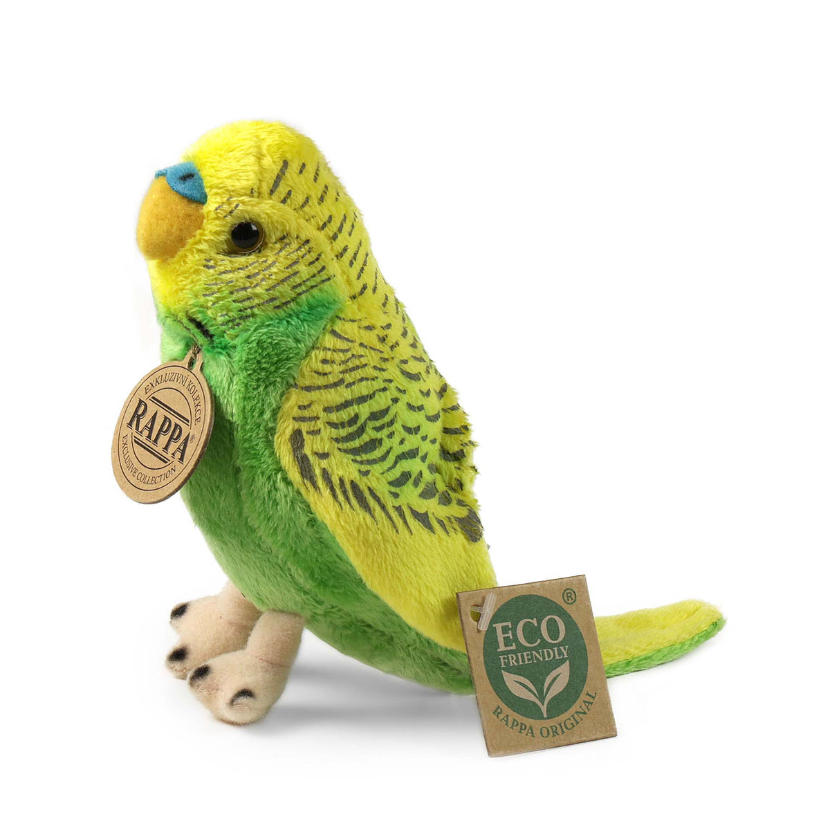 Plush budgerigar 13 cm